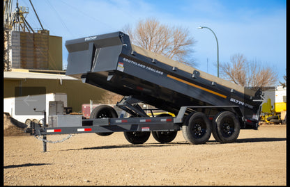 Coming Soon! Standard Lowered Wall Dump Trailer (7x14)