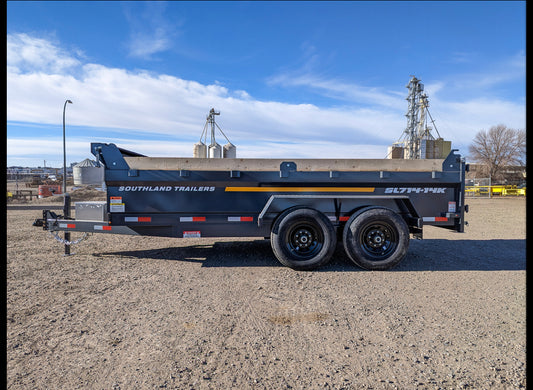 Coming Soon! Standard Lowered Wall Dump Trailer (7x14)