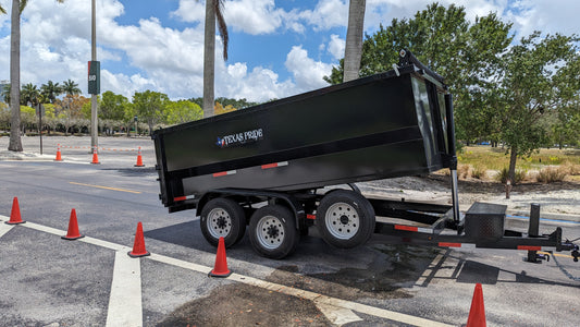 EZ Dump - Hydraulic Lift - Dump Trailer Rental (7x14)