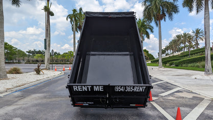 EZ Dump - Hydraulic Lift - Dump Trailer Rental (7x14)